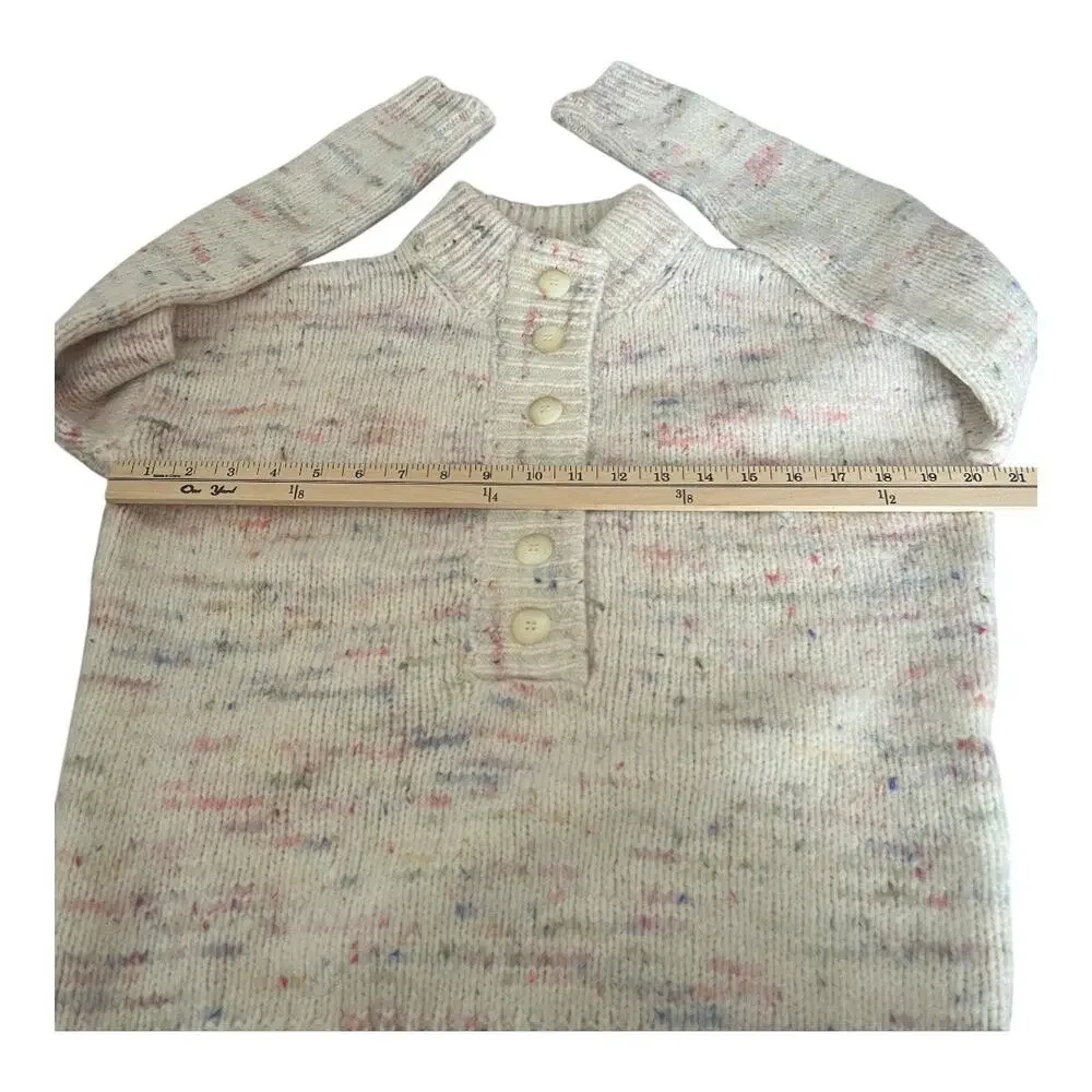 La Maille Sezane Luc Pullover Sweater Ercu Multi Colored Jumper Size XXS - Picture 7 of 12